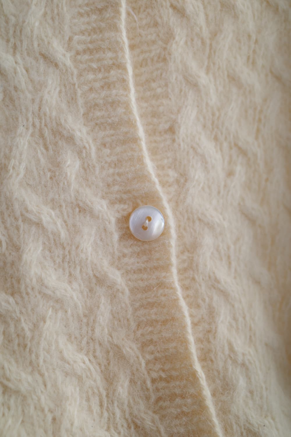 Japan brand 울 케이블 가디건  상품이미지5