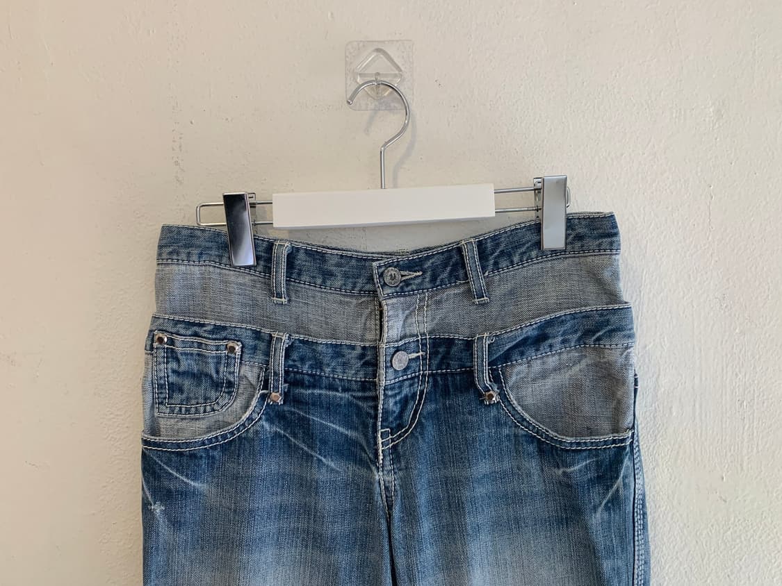 Layered denim 상품이미지3
