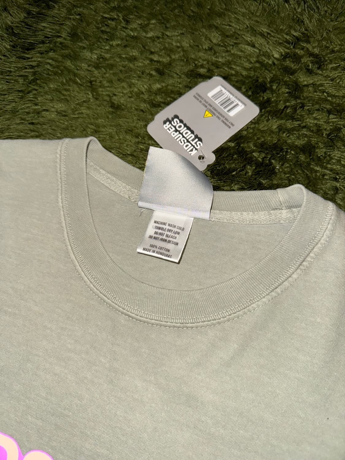 [XL] KIDSUPER 키드슈퍼 22AW 컬렉션 로고 튜블러 티셔츠 상품이미지4