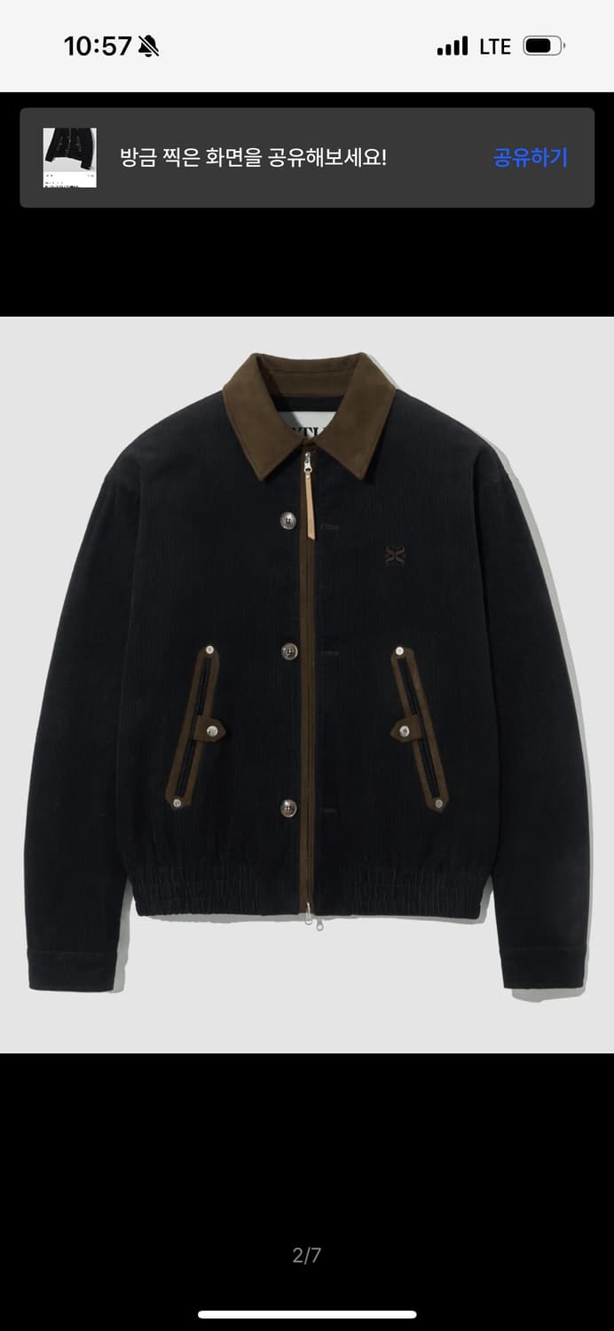 Satur-테오 코듀로이 초어 자켓 클래식 블랙L 상품이미지4