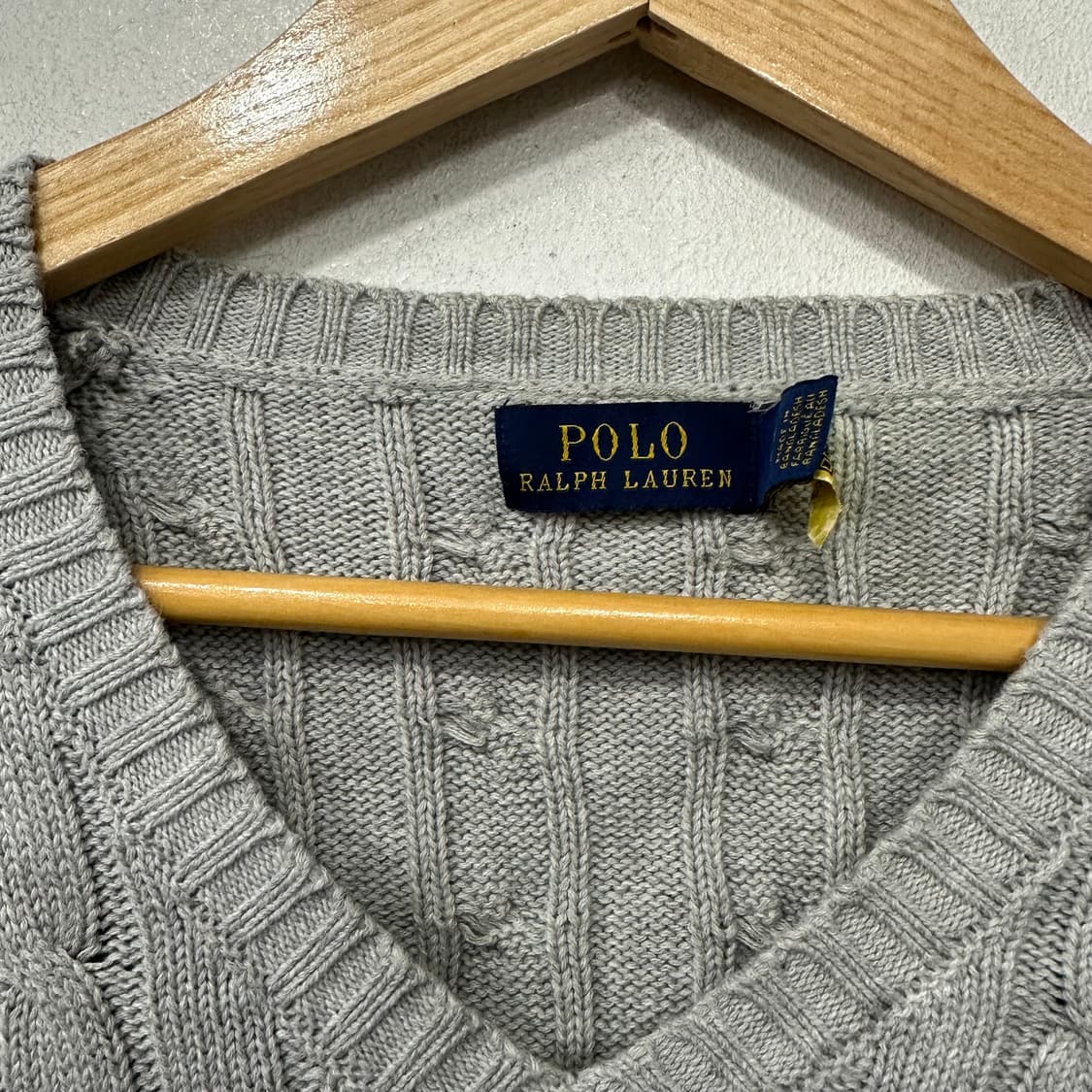 폴로 랄프로렌 꽈배기 니트 상품이미지9