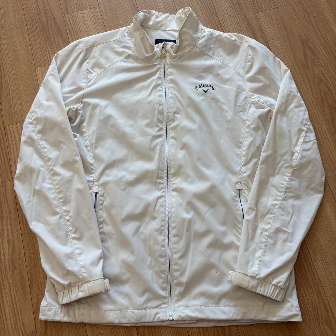 캘러웨이 화이트 바람막이 자켓 100 상품이미지1