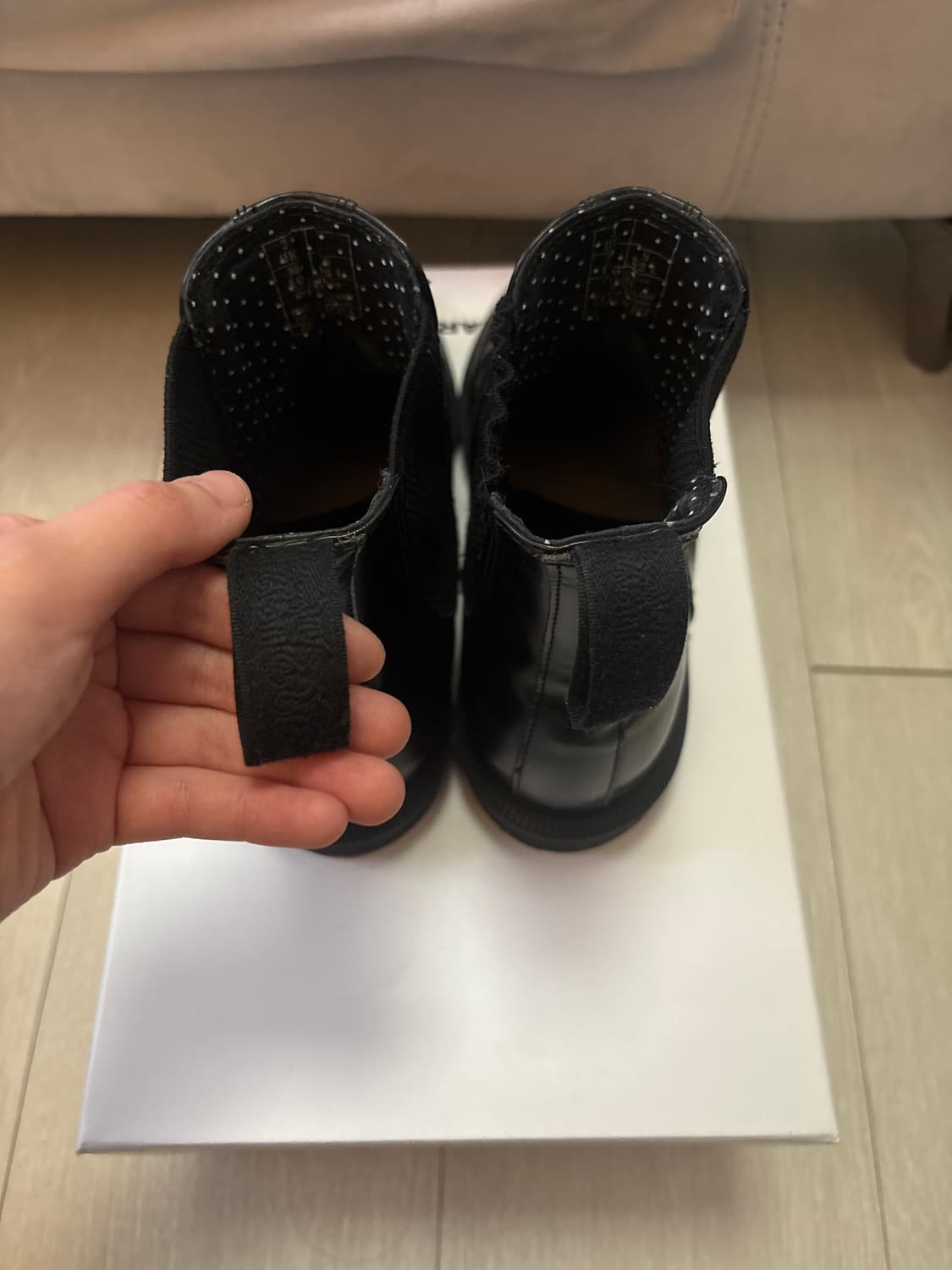 닥터마틴 도트 플로라 부츠 상품이미지4