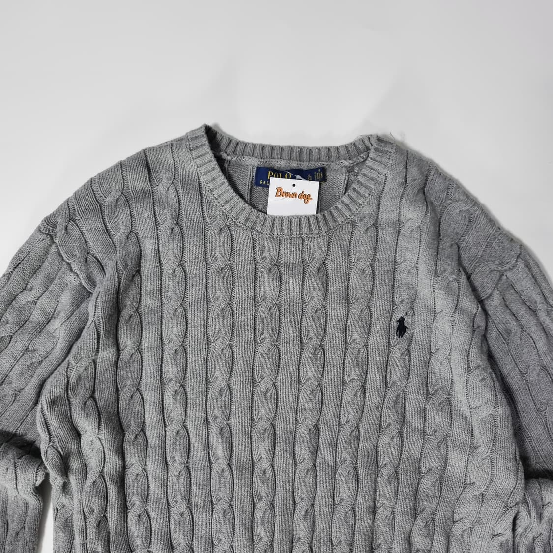 폴로 꽈배기 니트 상품이미지4