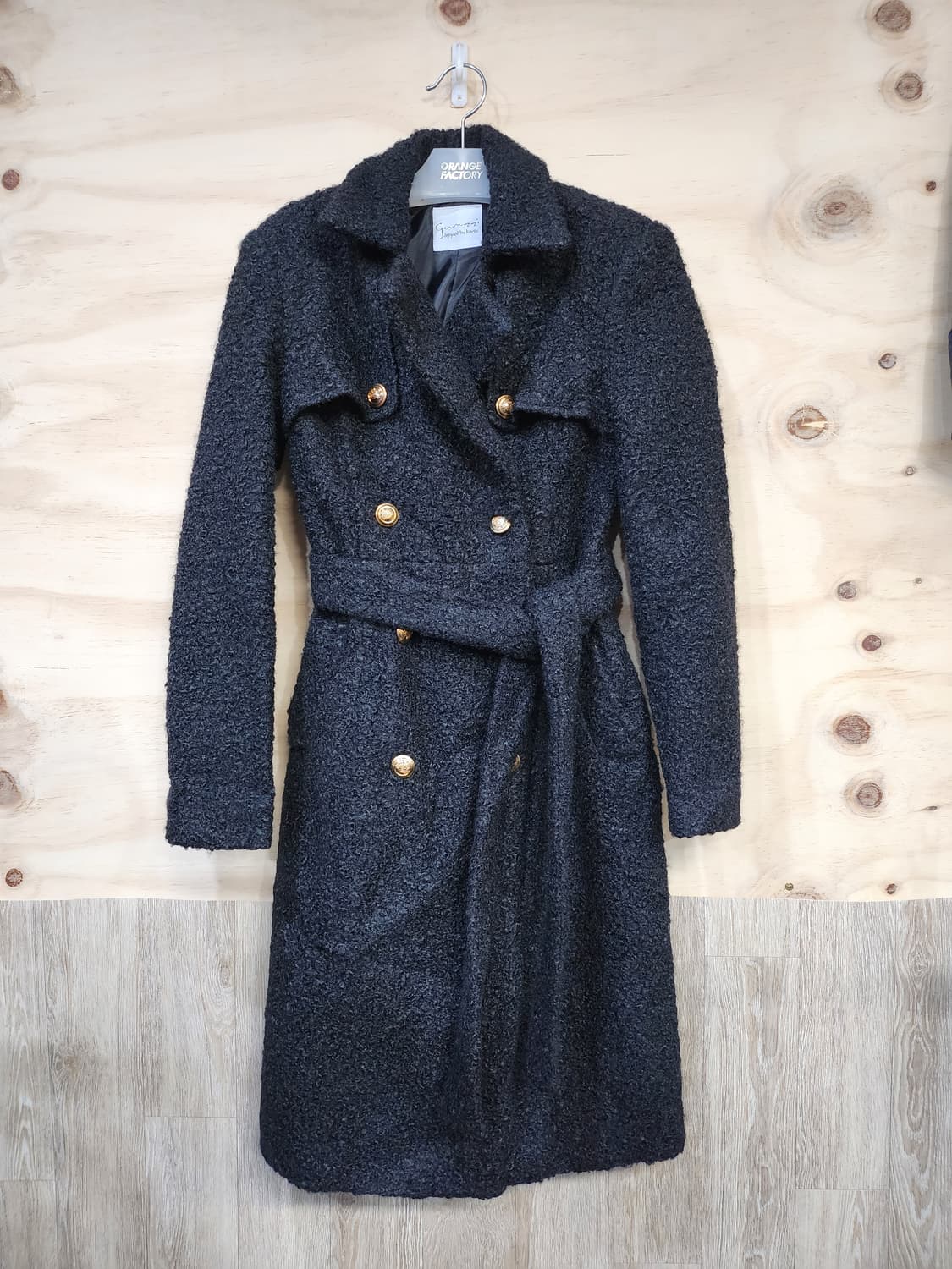 208) 금찌 gumzzi 캐쥬얼 트위드 코트 상품이미지1