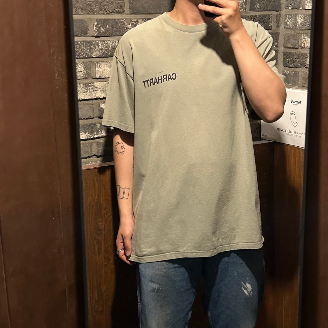 XXL) 칼하트 WIP 반팔 티셔츠 상품이미지8