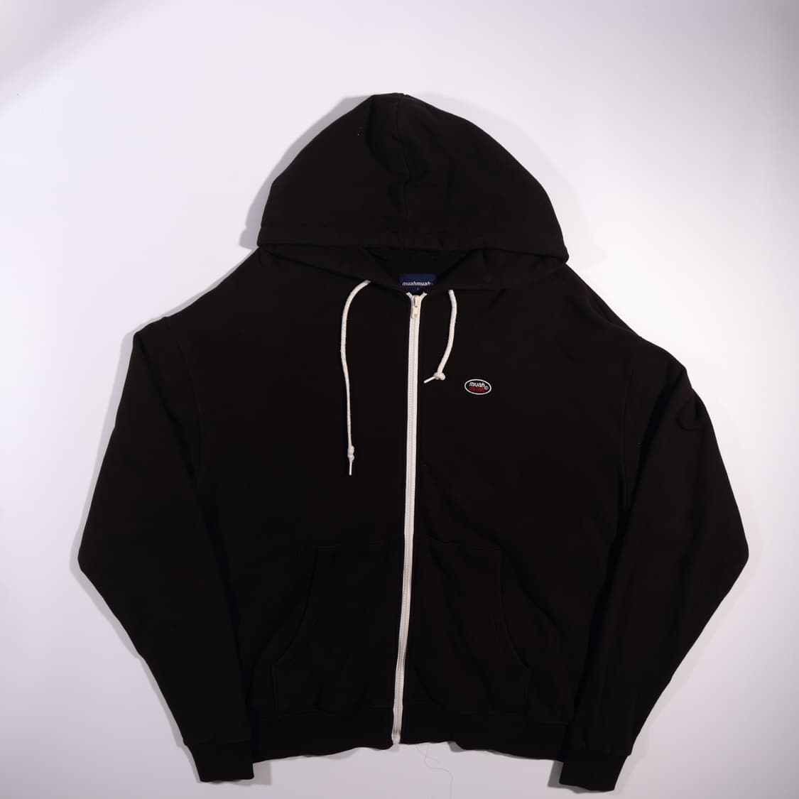 무아무아 로고 후드집업 B234 상품이미지1