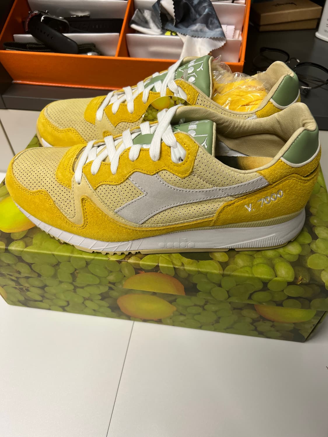 END x DIADORA LIMONCELLO v7000 새상품 270 m 상품이미지4