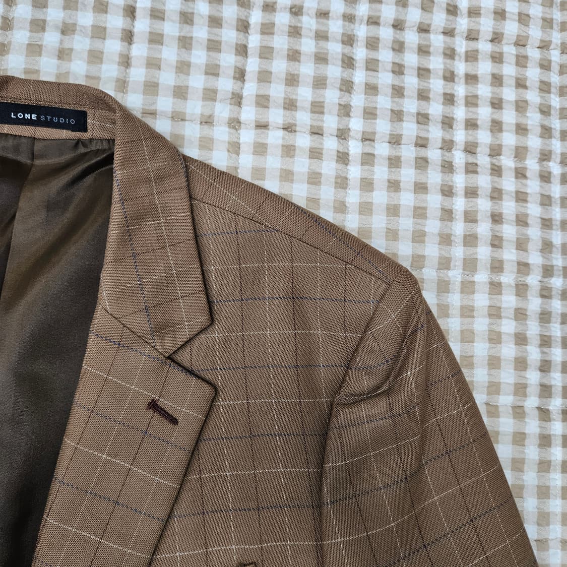 론스튜디오 울100 블레이저 자켓 남자100 상품이미지3