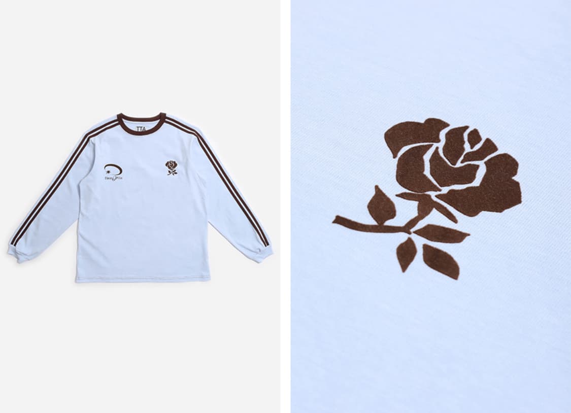 [정가7만] 토우토우아카이브 하우스플라킹 프린트 롱슬리브 티셔츠 킨스카이 상품이미지3