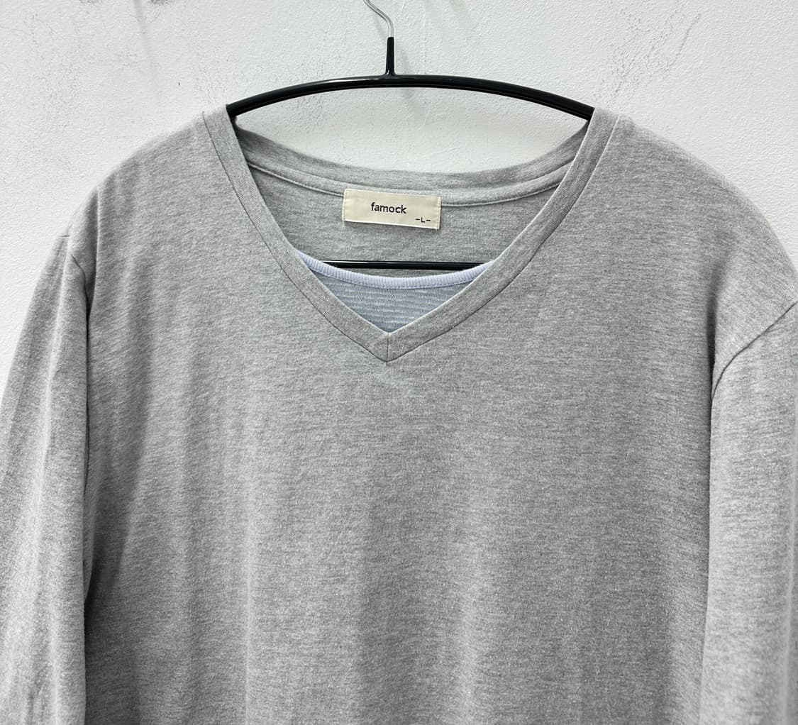 Famock fake layered sleeve  상품이미지4