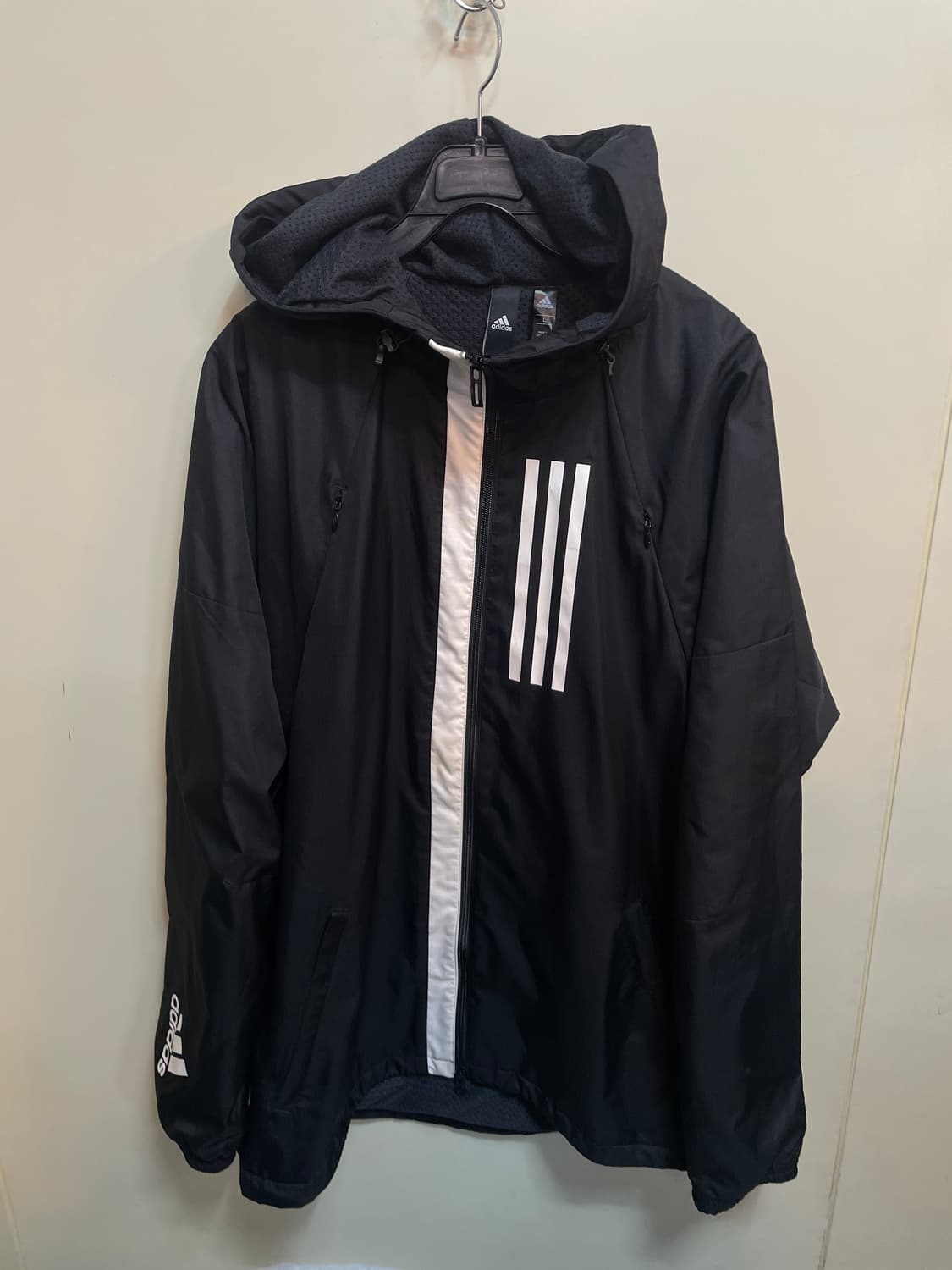 아디다스 바람막이 블랙 상품이미지1