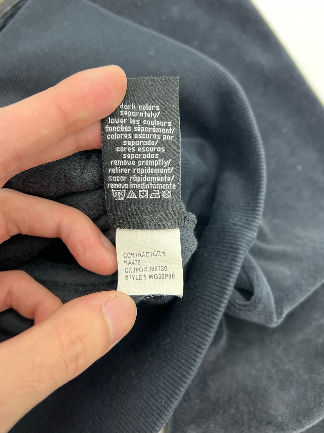 캘빈 클라인 비즈로고 후드집업 상품이미지5