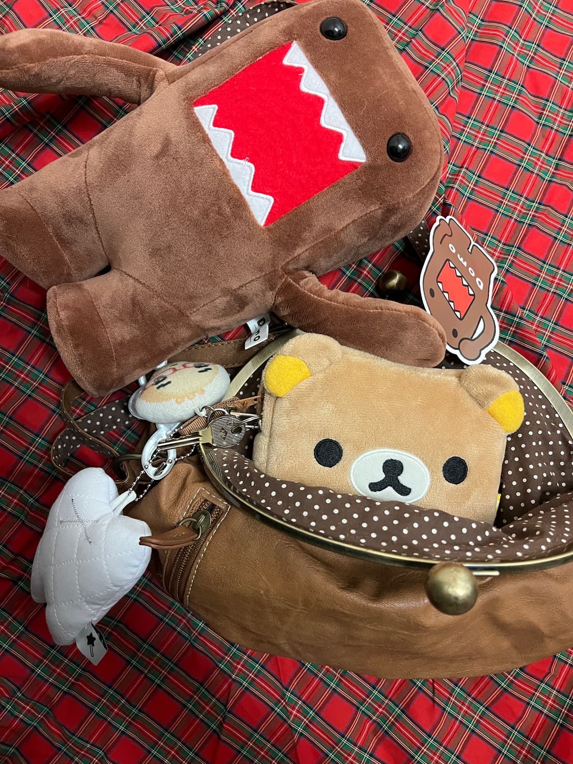 가마구치 가죽 크로스백 〰️ 상품이미지9