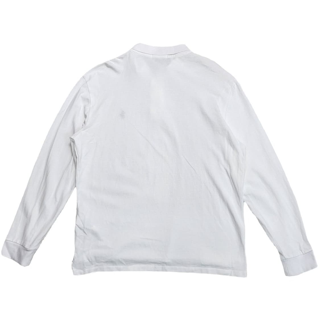 RALPH LAUREN 카라 긴팔티 화이트 L 상품이미지7