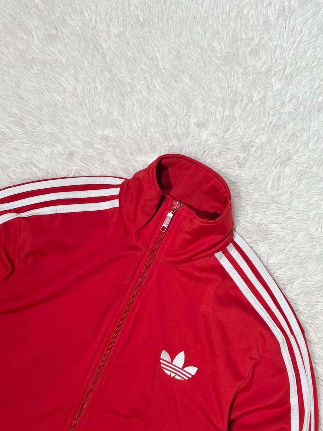 아디다스 구파이어버드 레드 삼선 트랙탑 상품이미지5