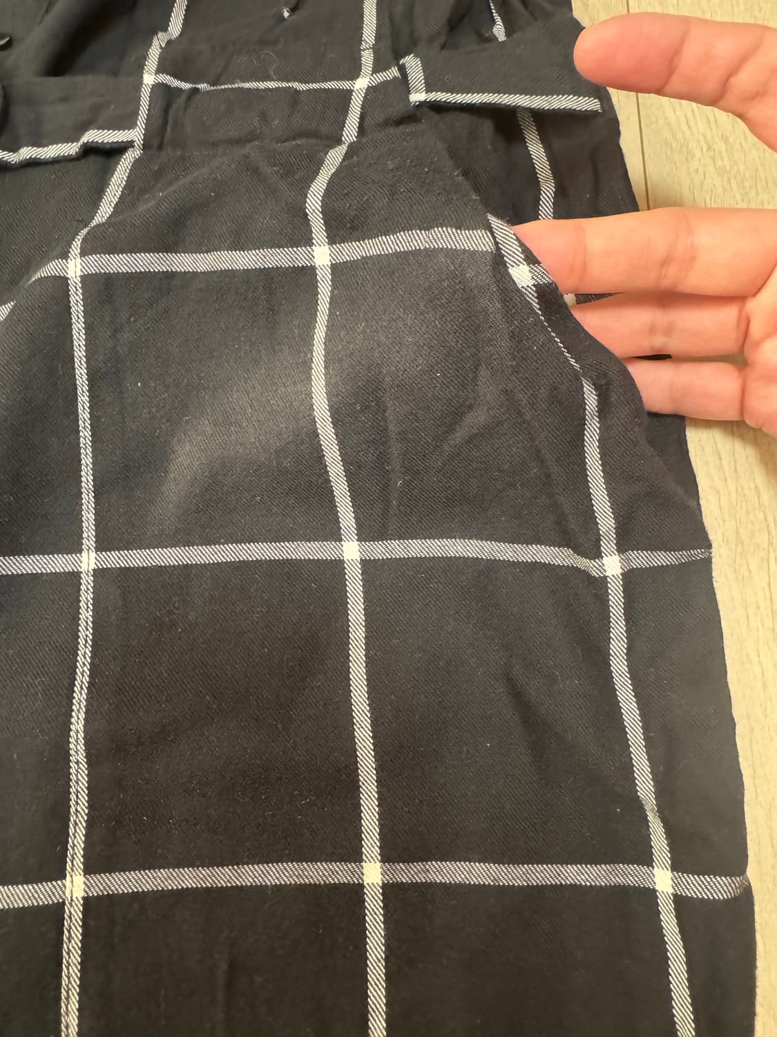 자라 벨트포인트 체크 점프수트 상품이미지8