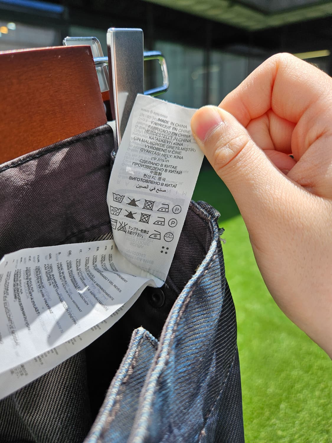 지스타 로우 코티드 바이커 데님 팬츠 상품이미지7