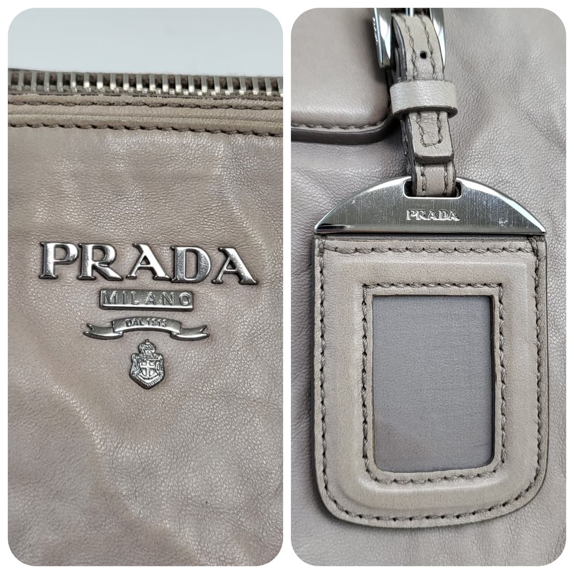 정품 프라다 BL0743 나파 가죽 2-WAY 백 상품이미지8