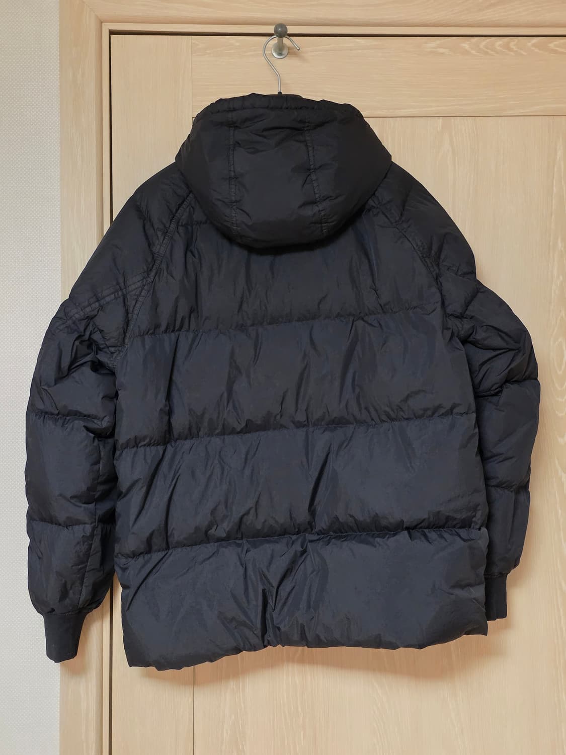 [M] 23FW 스톤아일랜드 크링클랩스 숏 다운 패딩 백화점 상품이미지6