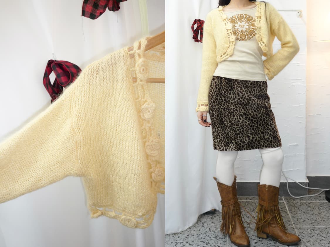 yellow flower bolero 상품이미지1