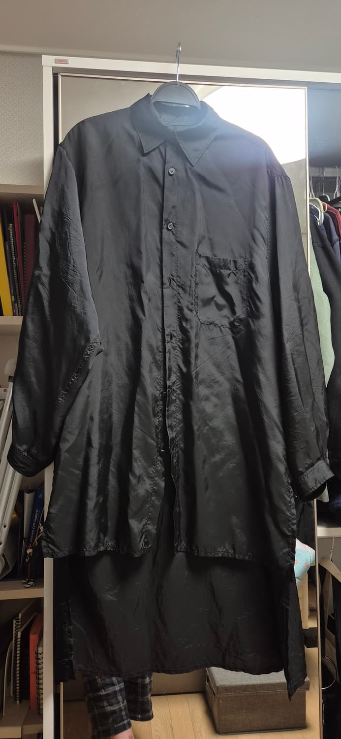 요지 야마모토 y's bang on! 큐프라 롱셔츠 상품이미지1