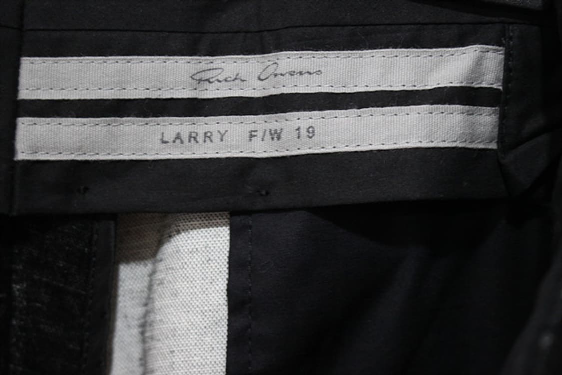 Rick Owens 릭오웬스 LARRY 팬츠 새제품 상품이미지10