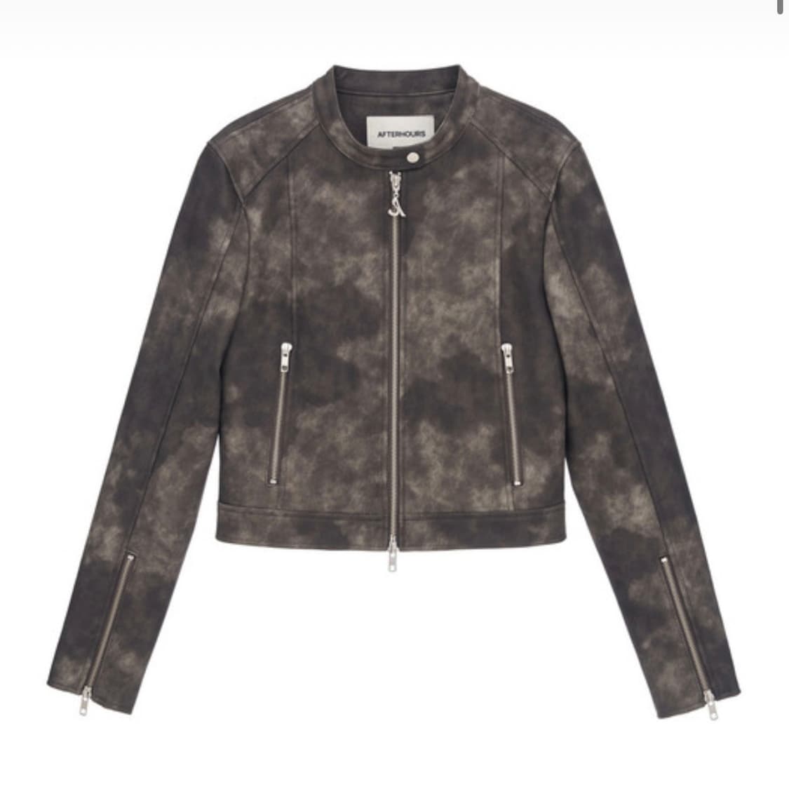 애프터아워즈 레더 바이커 자켓 상품이미지1