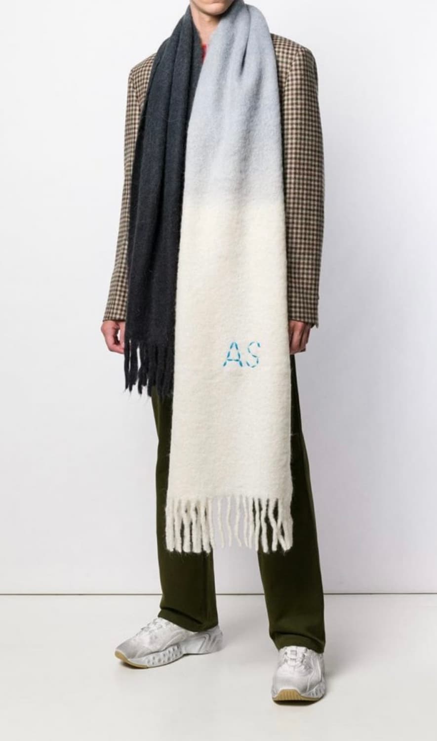 Acne studios 알파카 그라데이션 머플러 상품이미지4