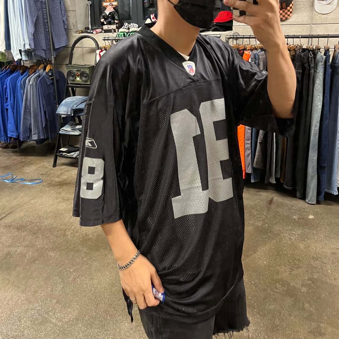 NFL 레이더스 매쉬 져지 (110) 상품이미지8