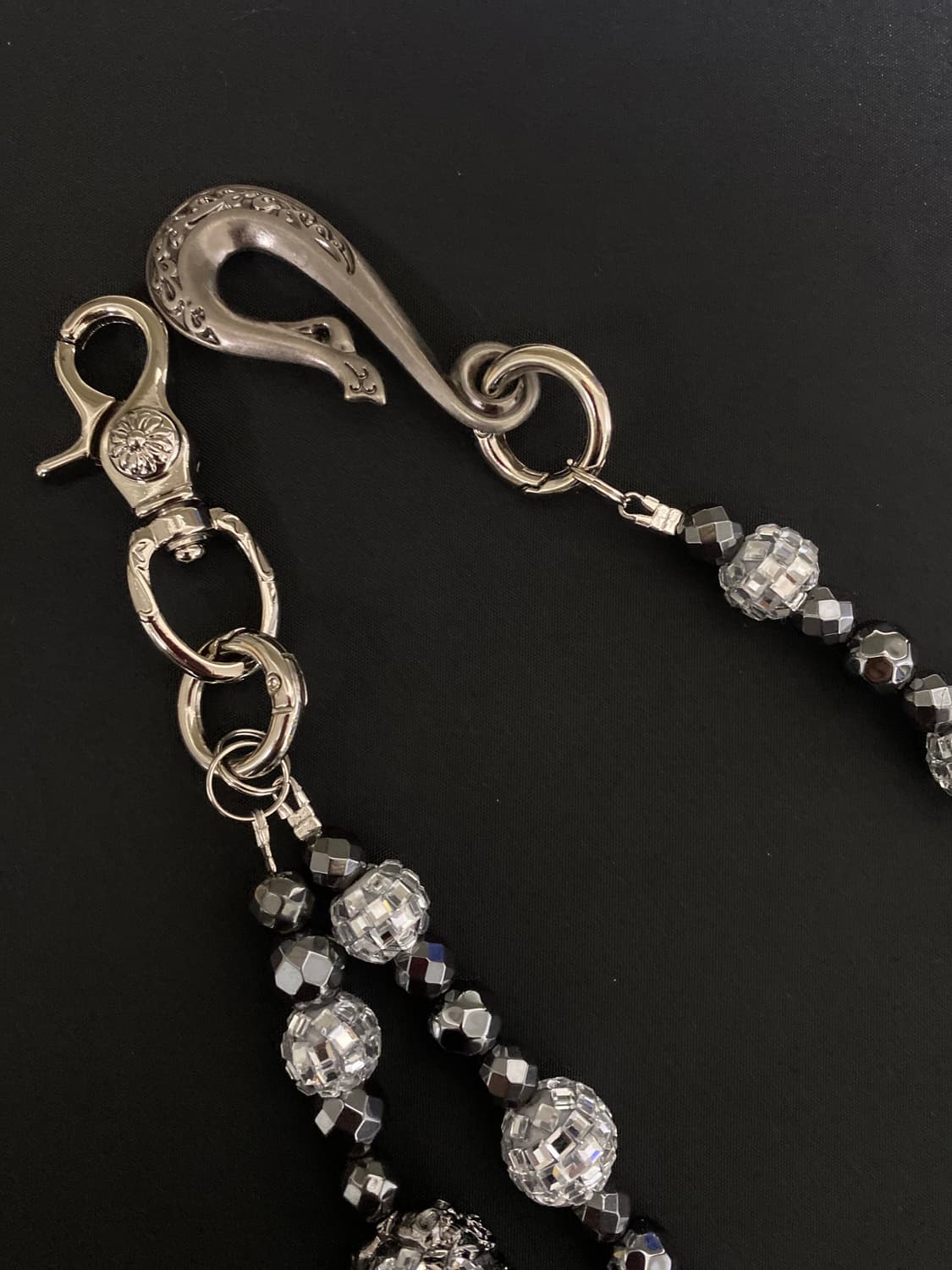 고딕 크리스탈 미러볼 체인 상품이미지4