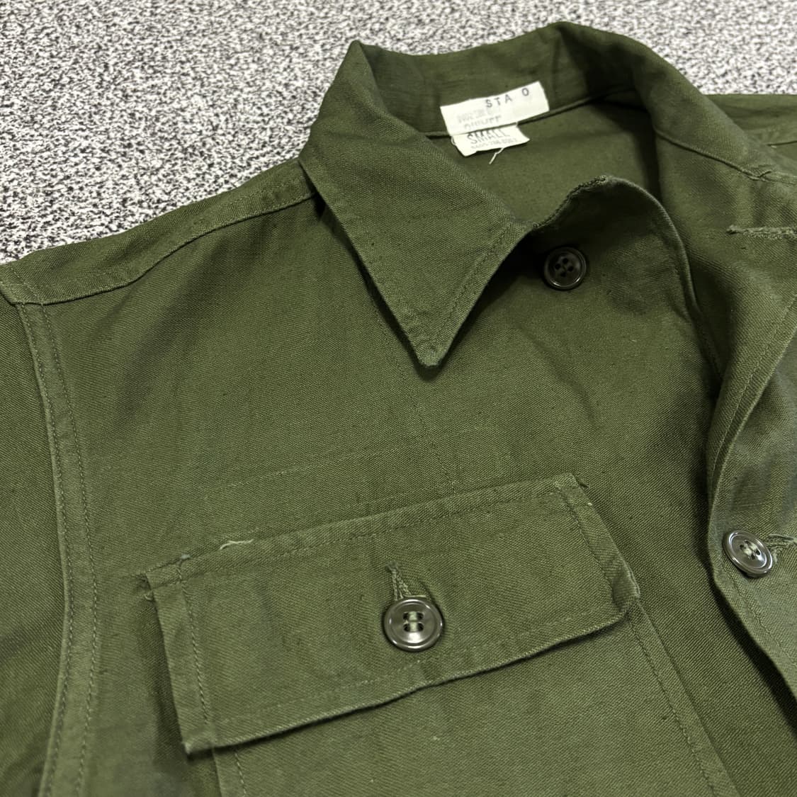 60s 오리지널 미군 OG-107 셔츠 1세대 상품이미지5