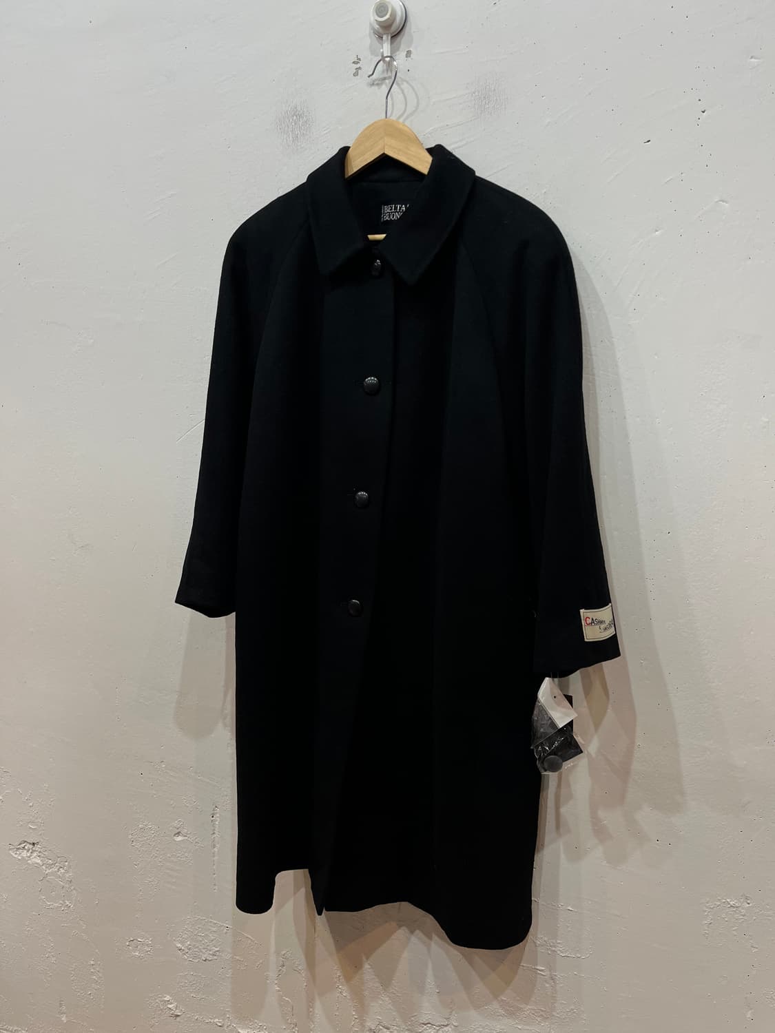 BELTA BUONO 캐시미어 앙고라 발마칸 코트 미사용품 상품이미지1