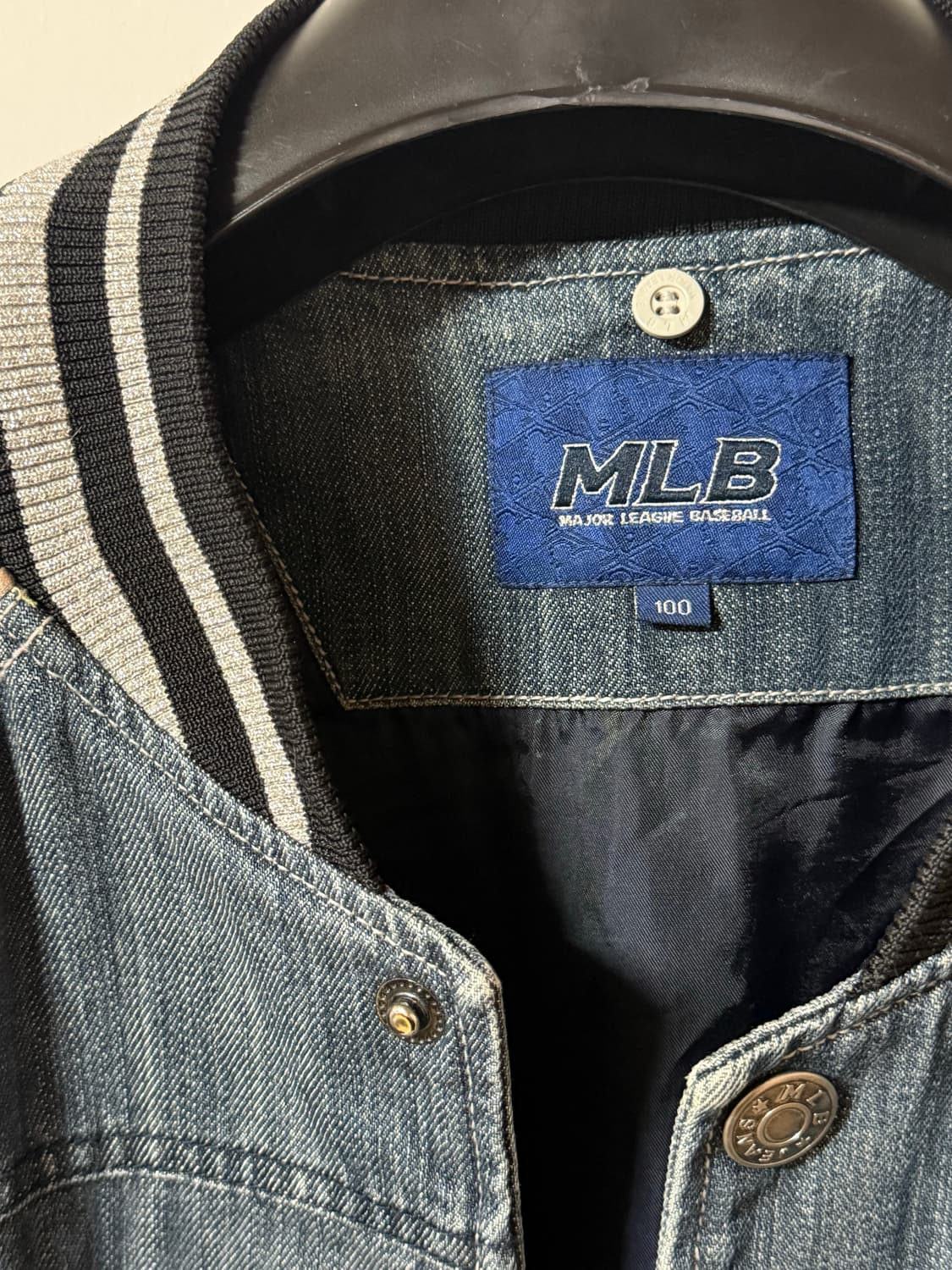 MLB 시카고 화이트삭스 데님 스타디움 자켓 100 상품이미지7