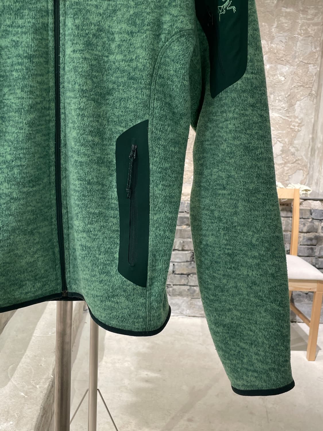 아크테릭스 우먼 그린 폴라텍 집업 플리스 상품이미지5