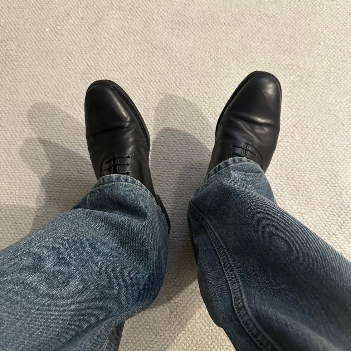 페라가모 레이스업 레더 슈즈 상품이미지3