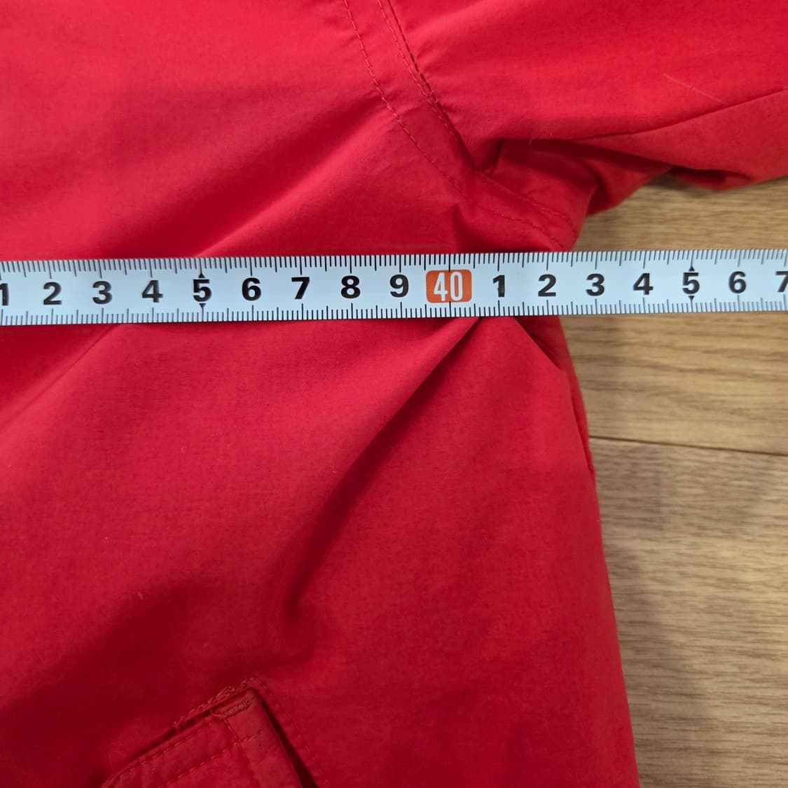 노스페이스 아동 패딩 130 레드 상품이미지9