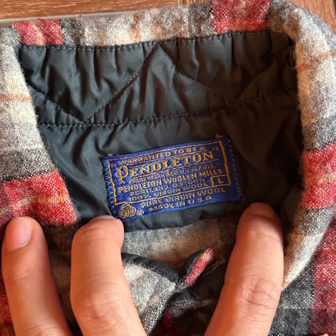 70-80’s Pendleton usa wool board shirts 상품이미지6