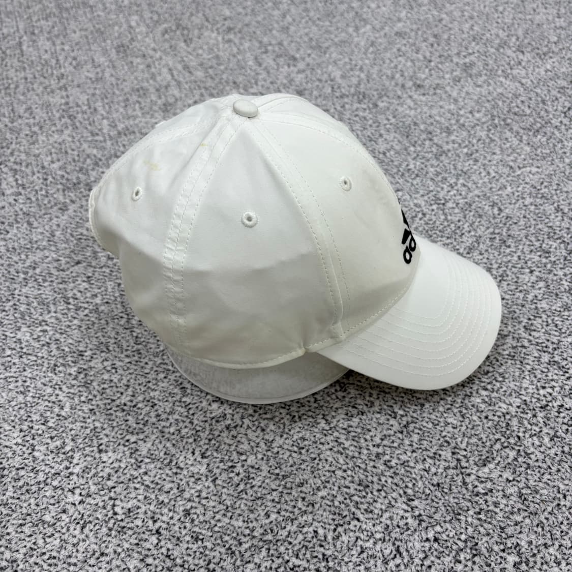 57-60 아디다스 화이트 볼캡 모자 0303J 상품이미지2