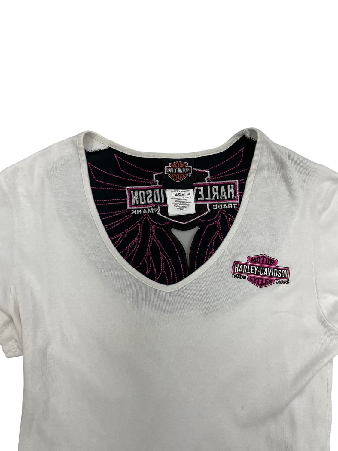 Pink back point top 상품이미지4