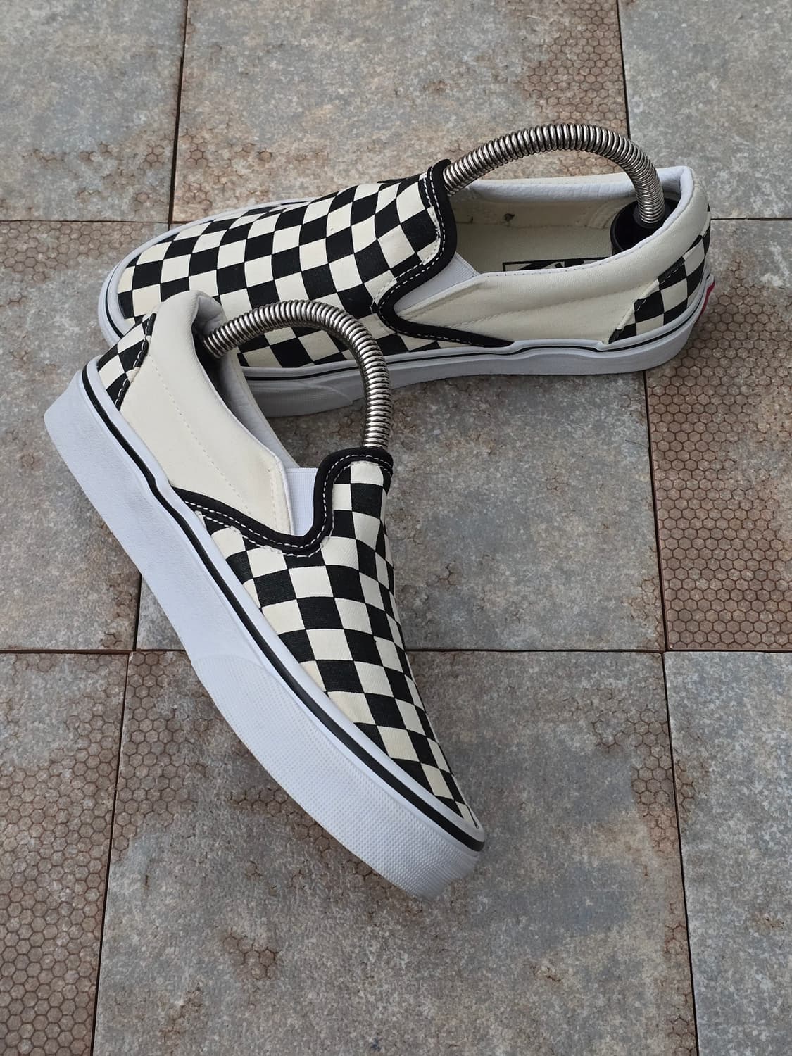 (225)반스 체커보드 슬립온  상품이미지4