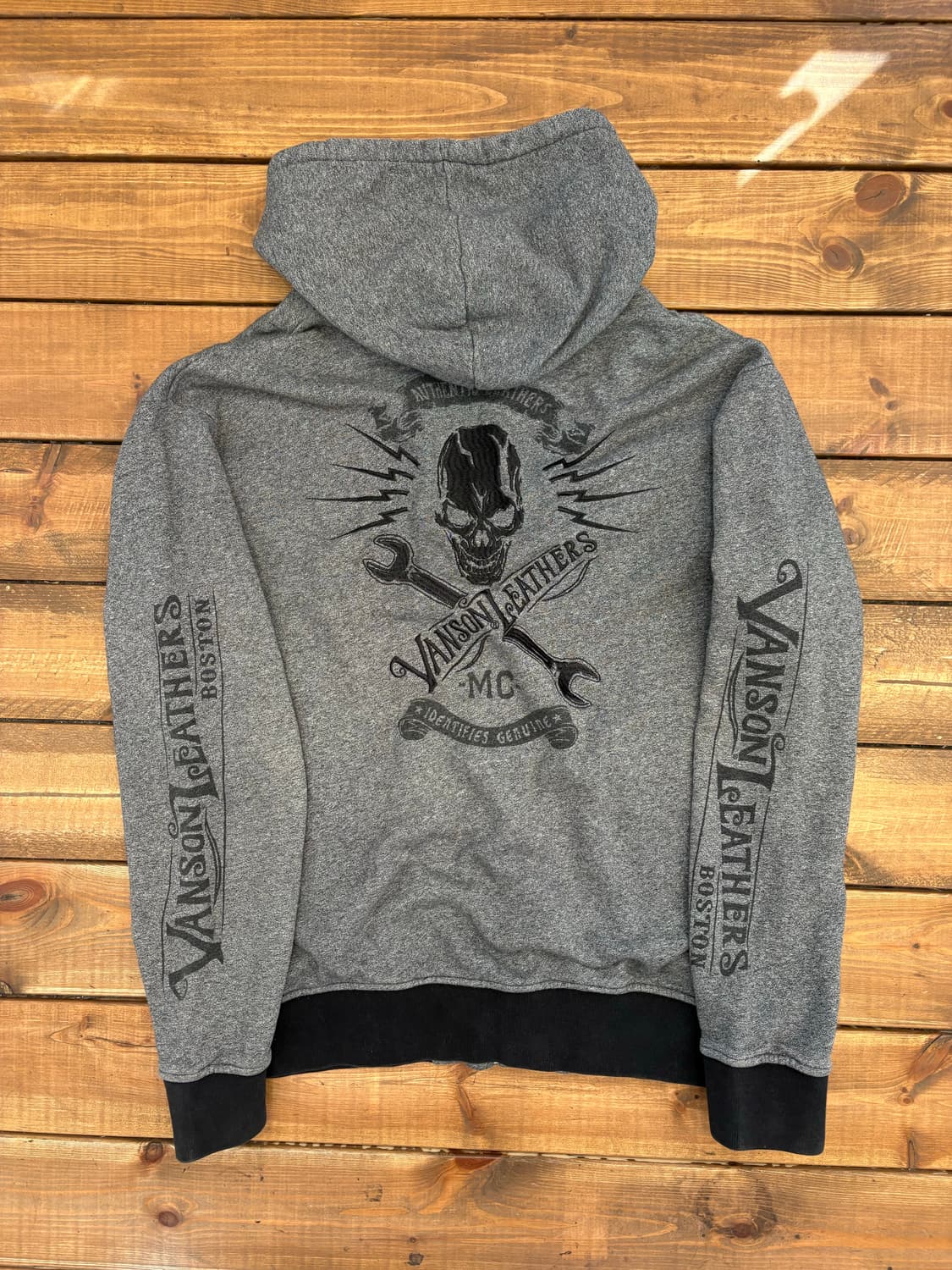 밴슨 스켈레톤 후드집업 상품이미지9