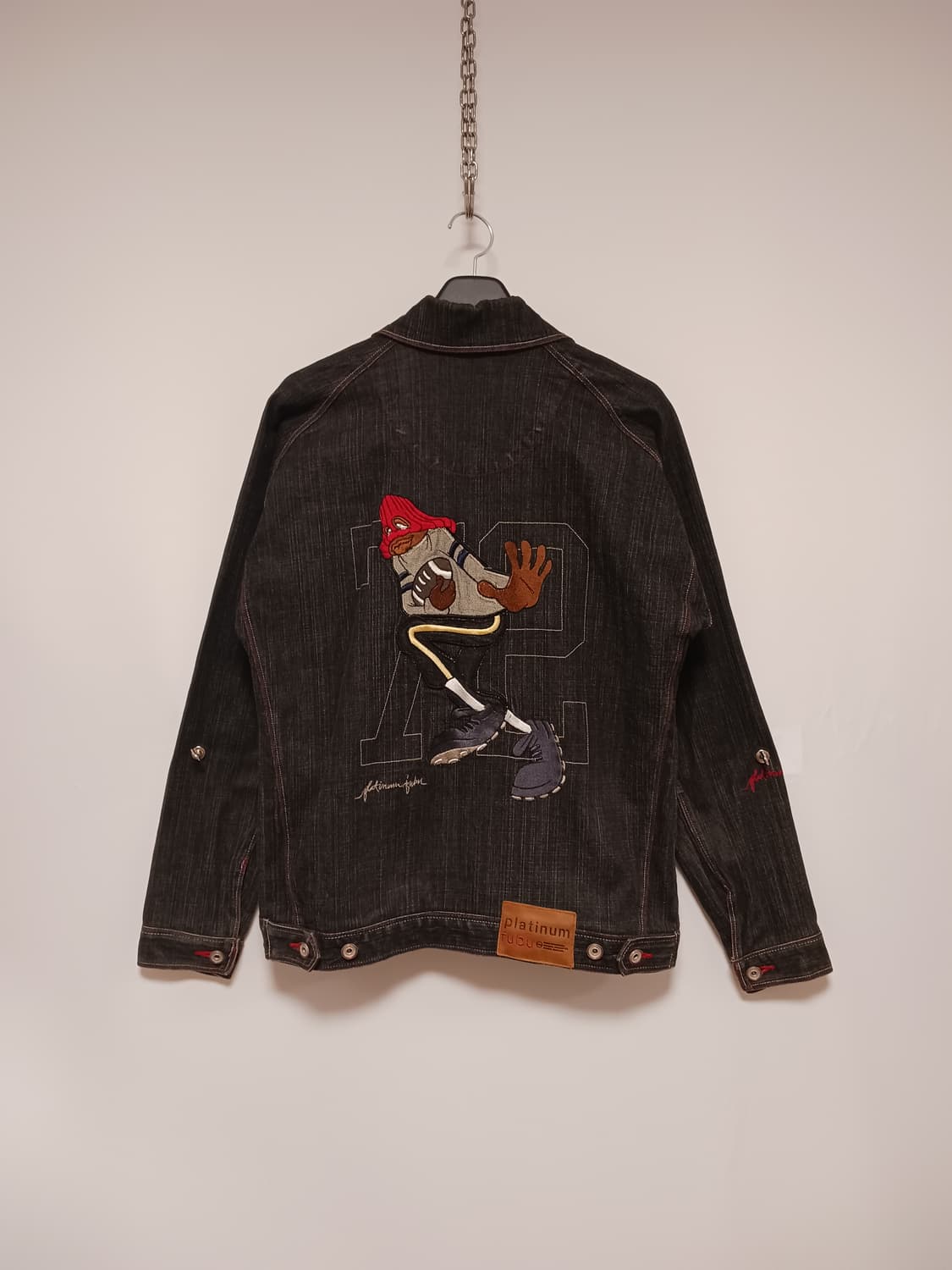 플레티넘 후부 흑청자켓 상품이미지8