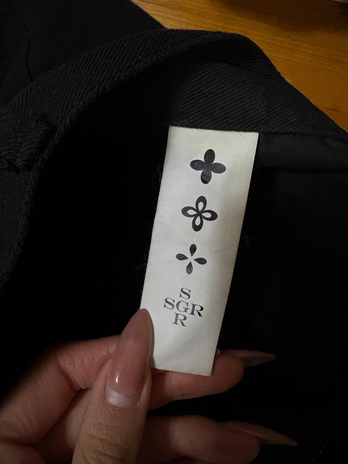 Surgery 써저리 컨실라인 데님팬츠 블랙s 상품이미지4