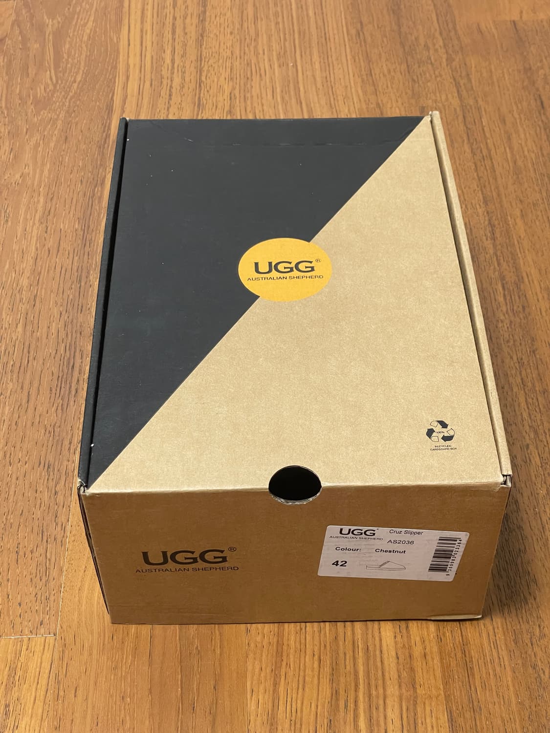 UGG Cruz 슬리퍼 체스넛 42 새상품 (호주구입) 상품이미지5