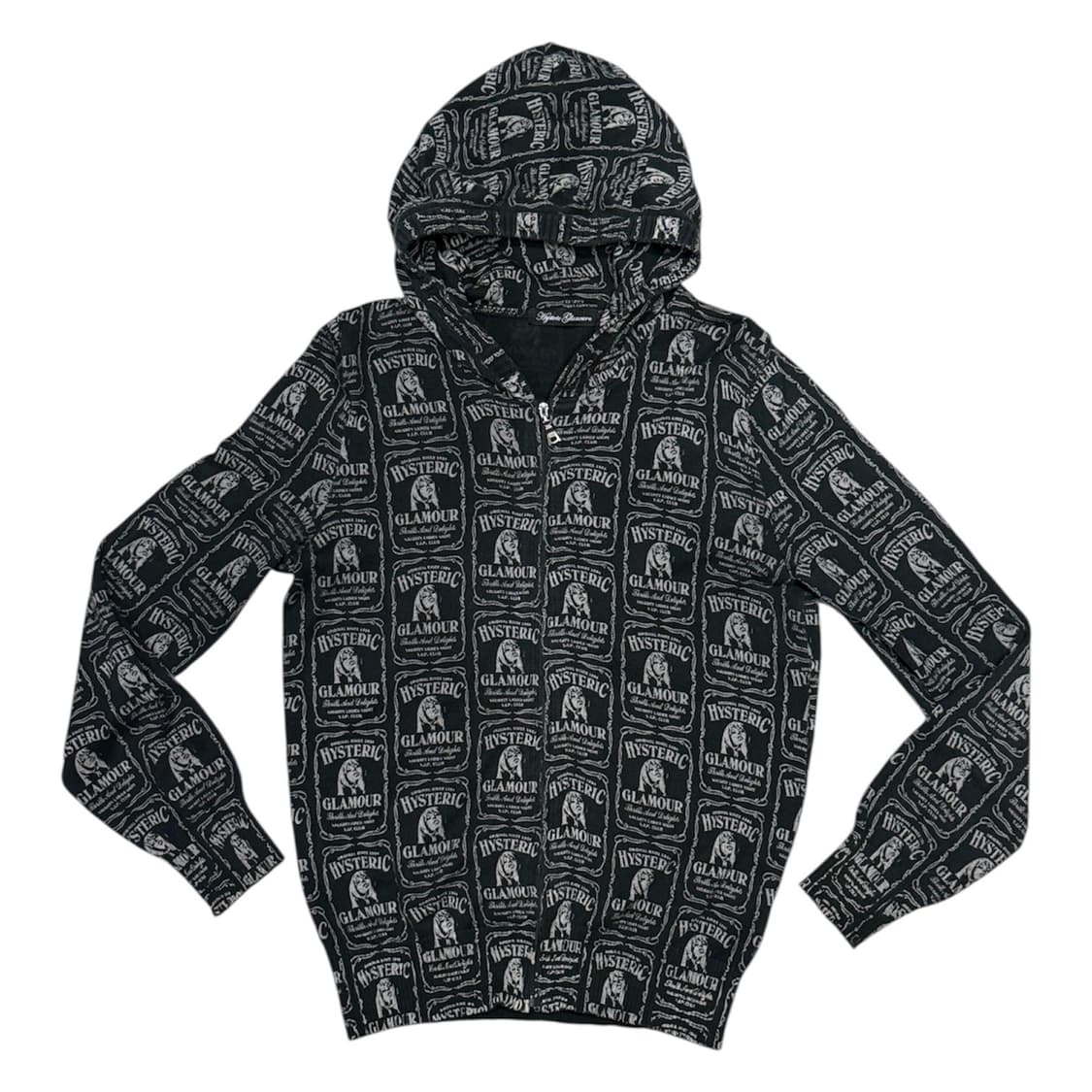 히스테릭 글래머 아카이브 히스걸 패턴 후드 집업 자켓 상품이미지1