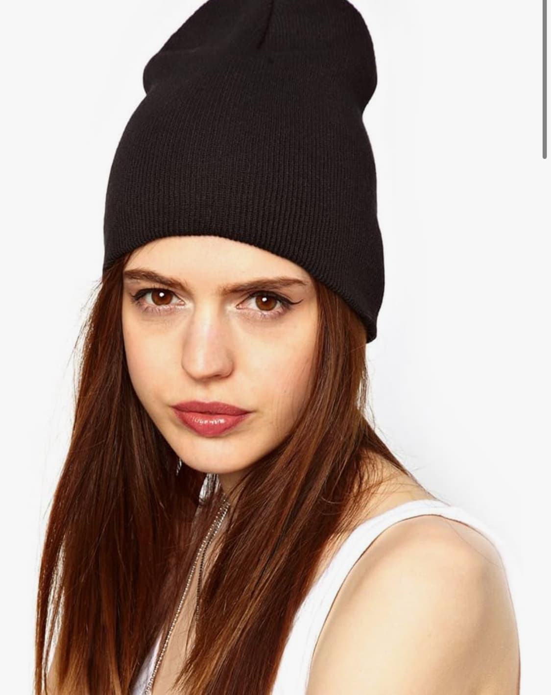 아메리칸어페럴 딥그린 컬러 비니 택달린 새상품 겨울 모자 초록 상품이미지1