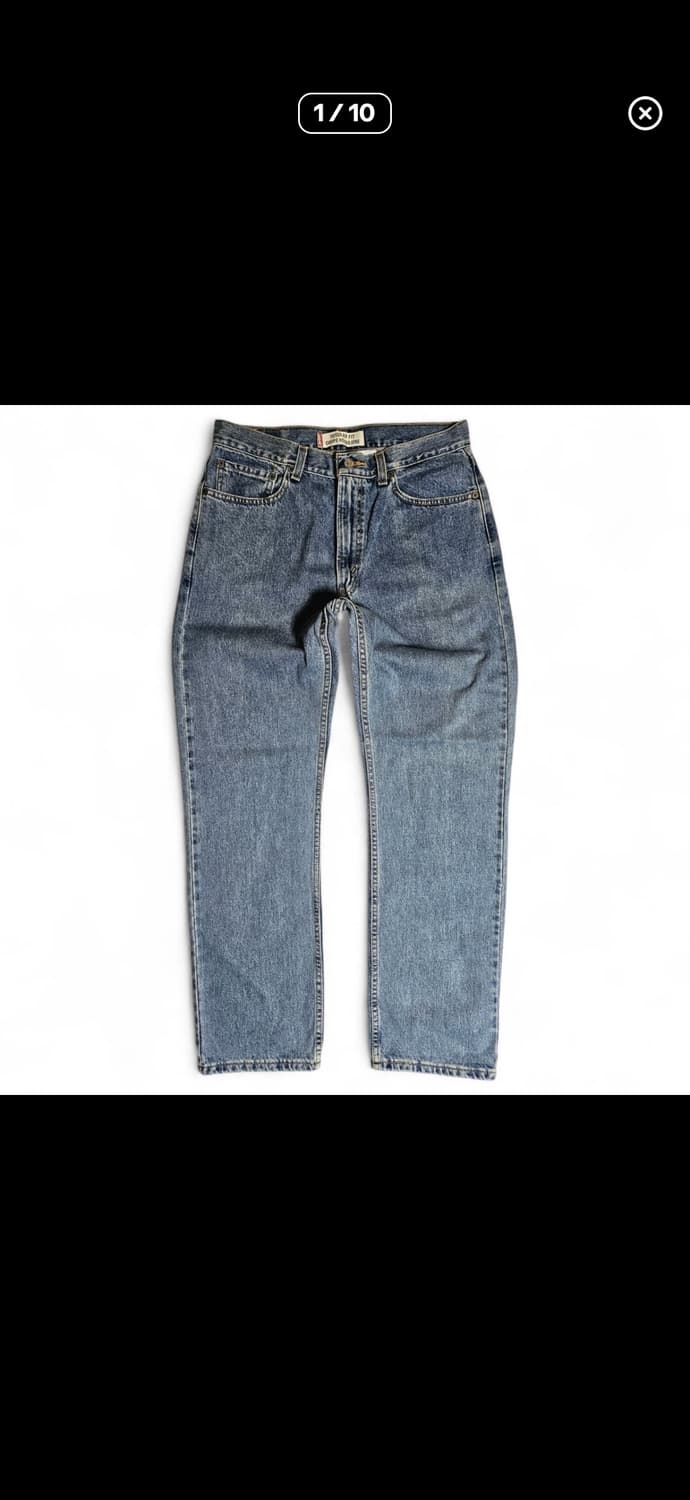 34x32 리바이스 00‘s 505 클래식 레귤레핏 데님  상품이미지1