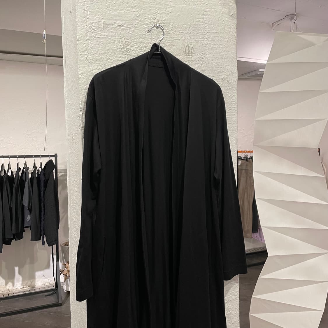 요지야마모토 오픈 롱 가디건 상품이미지2