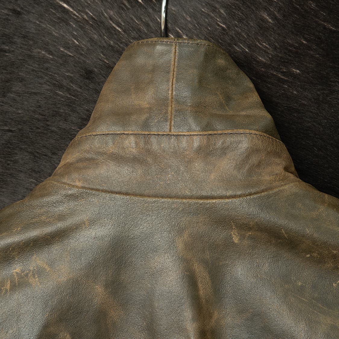 [100] 70s MITICI ANNI 60 이태리 메이드 레더하프코트  상품이미지3